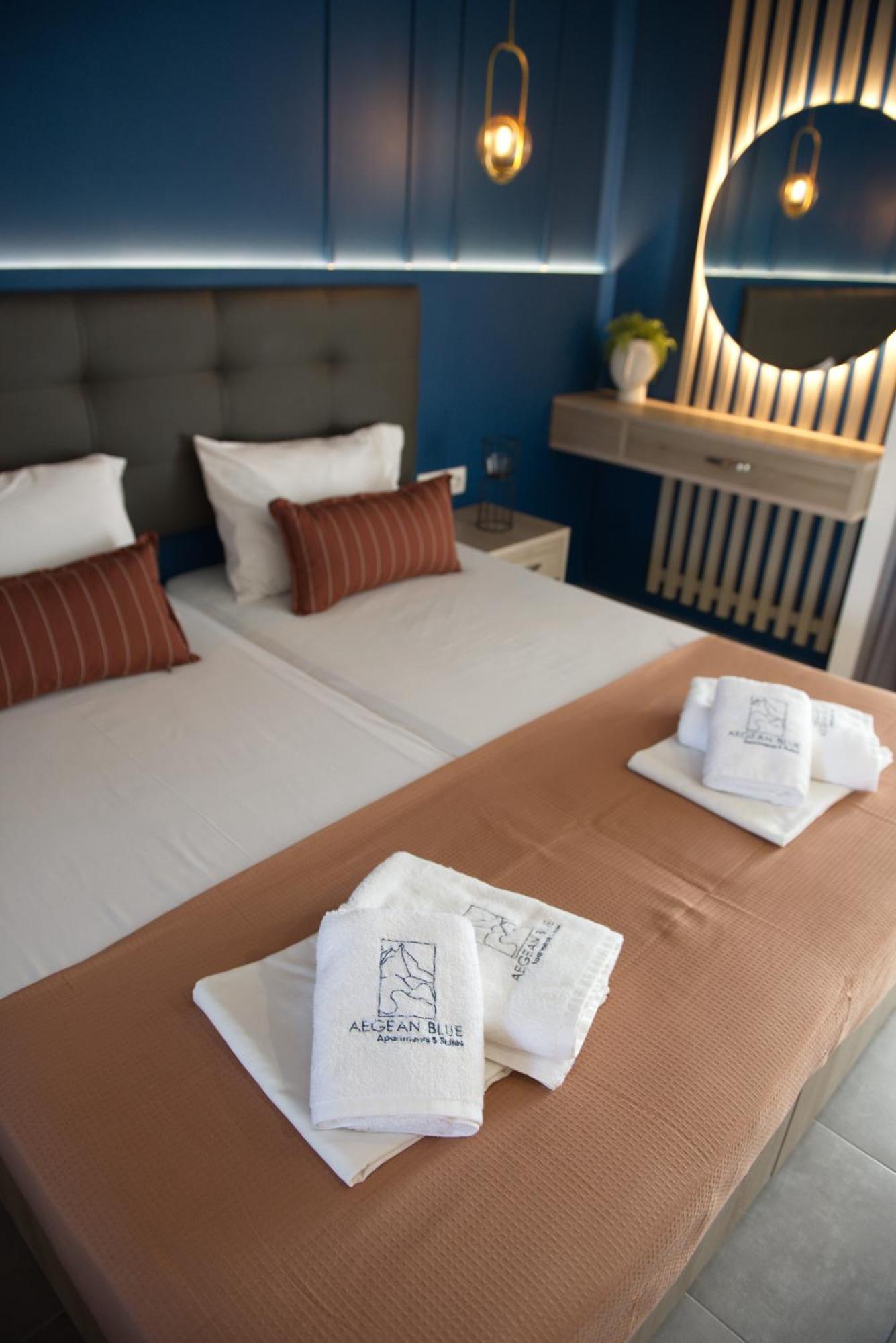 Aegean Blue Apartments & Suites ليبتوكاريا الغرفة الصورة