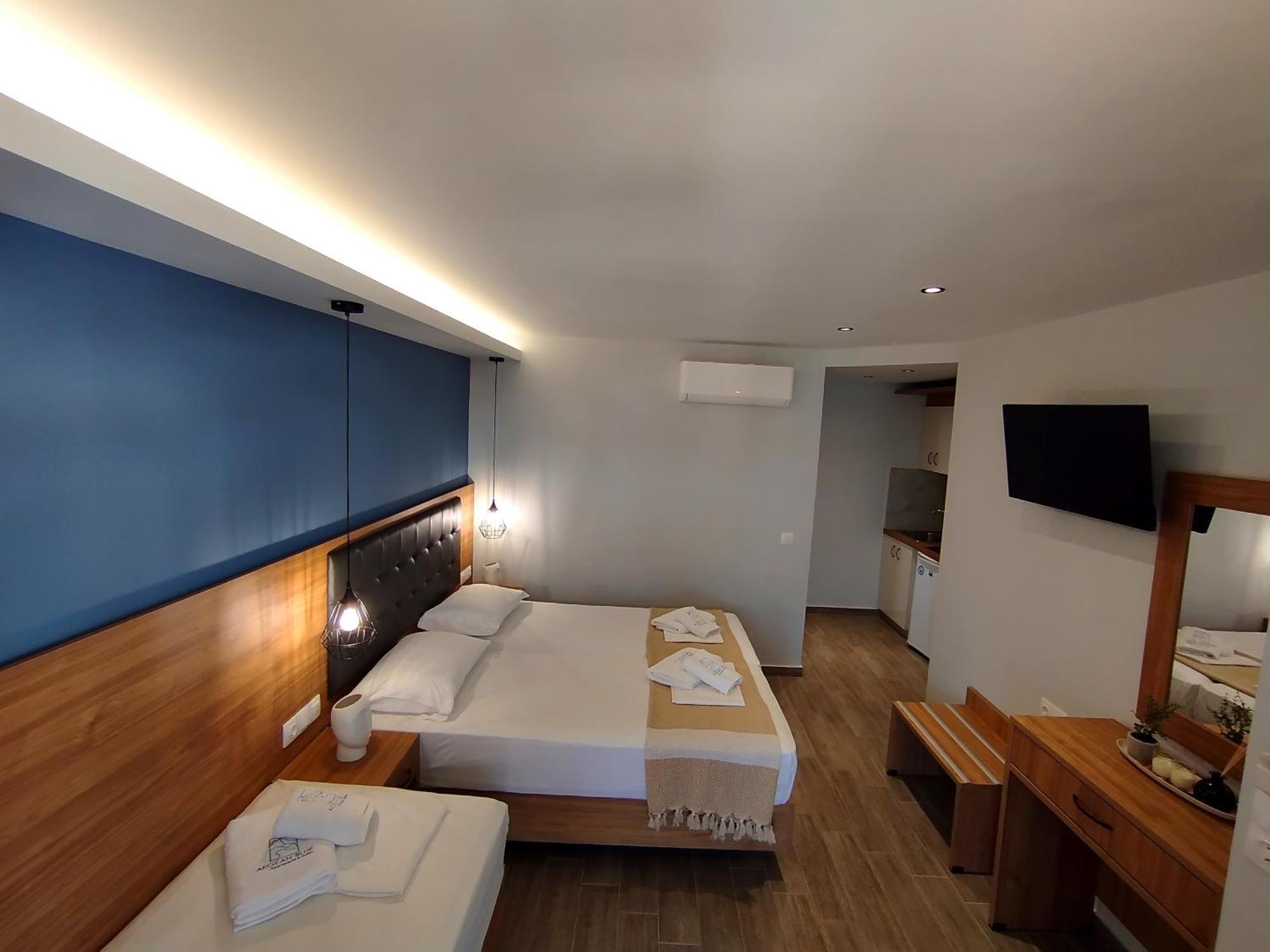 Aegean Blue Apartments & Suites ليبتوكاريا المظهر الخارجي الصورة