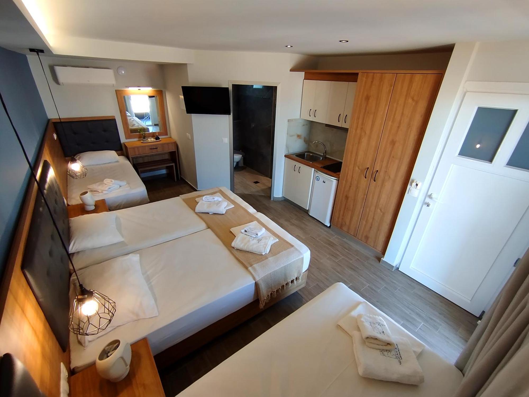 Aegean Blue Apartments & Suites ليبتوكاريا المظهر الخارجي الصورة